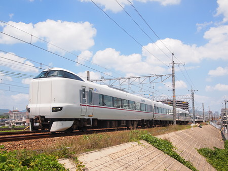 287系回送 東海道本線摂津富田~茨木01