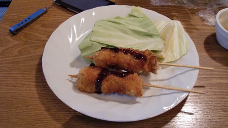 道後温泉 居酒屋「まつり」 串かつ