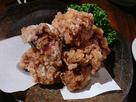 新橋・立ち飲み 竜馬 砂肝唐揚げ 300円