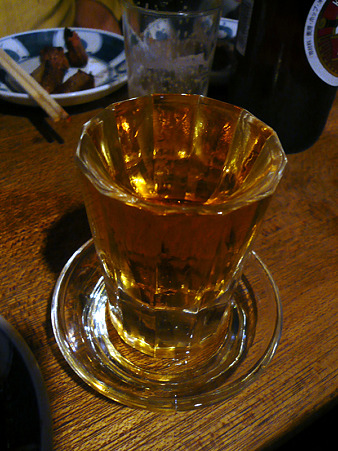 京成立石・宇ち多” 焼酎の梅酒割 180円(!)