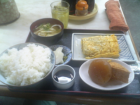 だしまき卵定食　６５０円