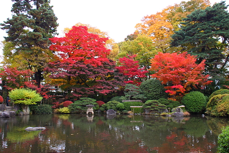 もみじ公園（宝幢寺跡）.