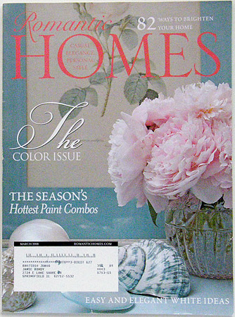 Romantic Homes 2008 mar