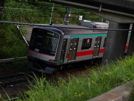 東急5000系(つくし野駅付近)