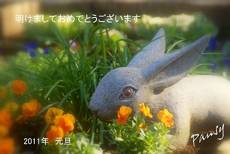 明けましておめでとうございます・・