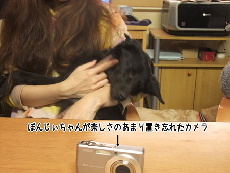 ぼんじぃちゃんにも抱っこされ