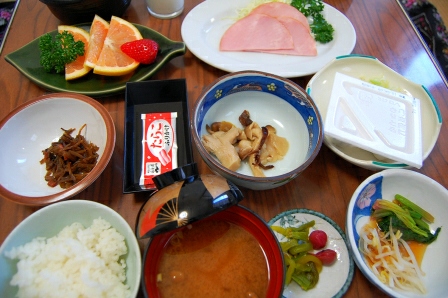 朝食