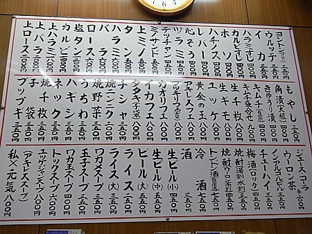 鶴橋ホルモンランキング
