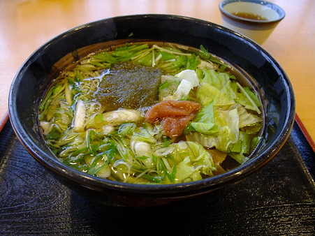 特製うどん(道の駅・京都新光悦村【京都】)