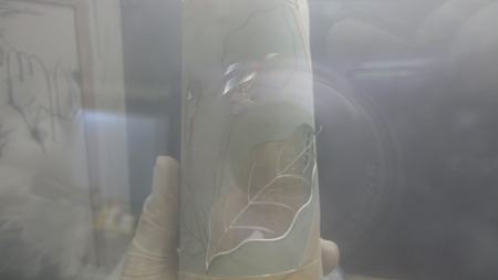 今日の作品　カラーの花4