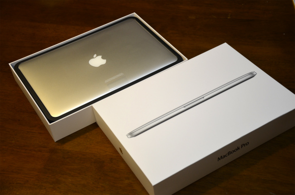 MacBookPro13インチRetinaディスプレイモデル