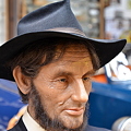 Photos: エイブラハム・リンカーン（の、ろう人形）